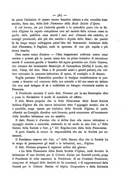 Giornale della Società italiana d'igiene