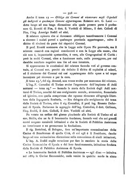 Giornale della Società italiana d'igiene