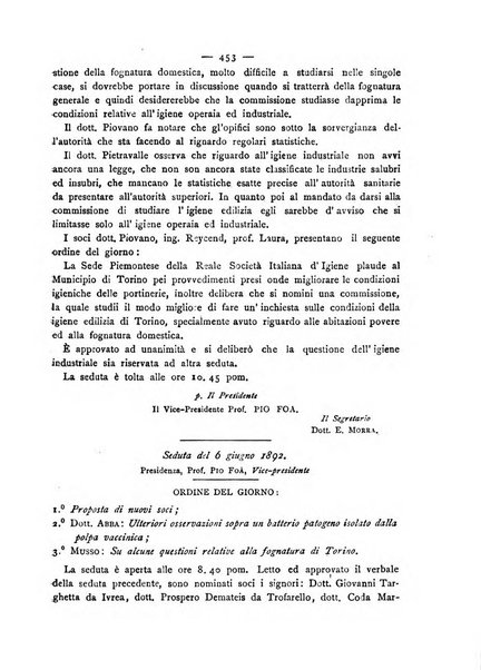 Giornale della Società italiana d'igiene