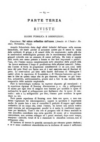 Giornale della Società italiana d'igiene