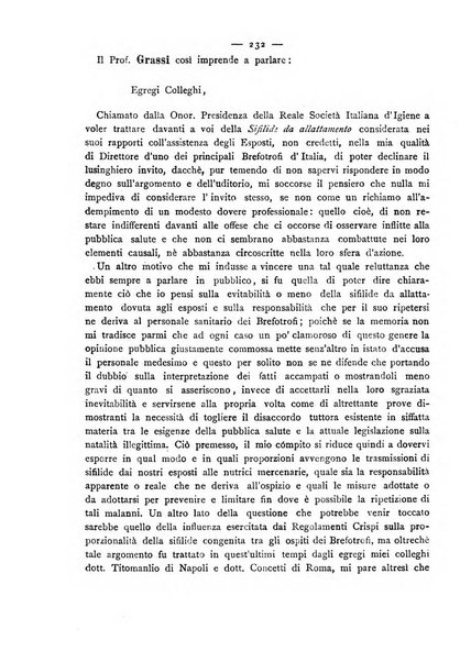 Giornale della Società italiana d'igiene