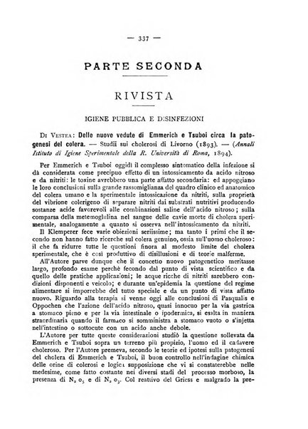 Giornale della Società italiana d'igiene