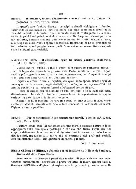 Giornale della Società italiana d'igiene