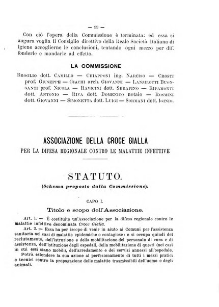 Giornale della Società italiana d'igiene