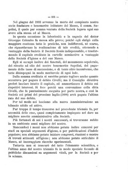 Giornale della Società italiana d'igiene