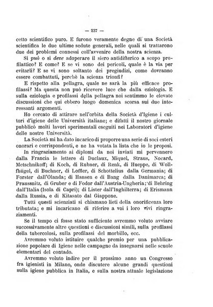 Giornale della Società italiana d'igiene