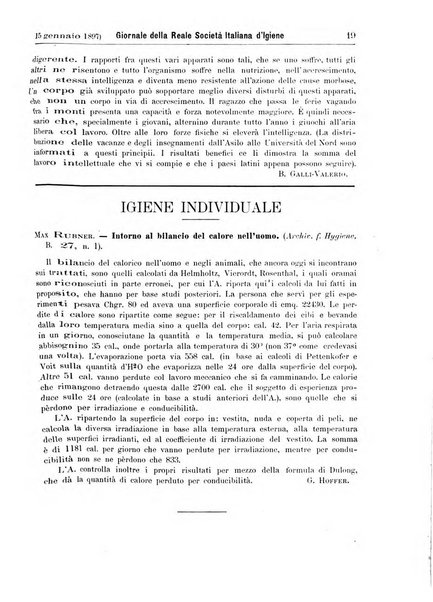 Giornale della Società italiana d'igiene