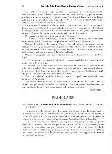 Giornale della Società italiana d'igiene