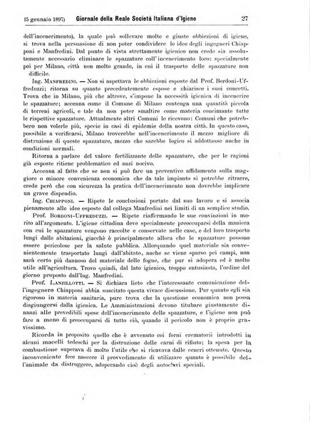 Giornale della Società italiana d'igiene