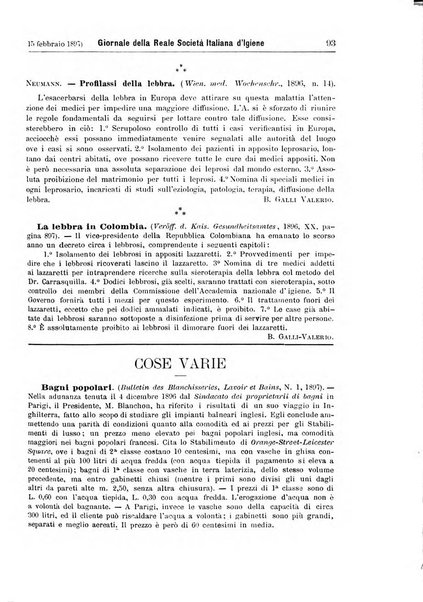 Giornale della Società italiana d'igiene