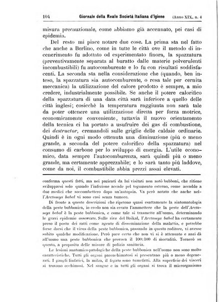 Giornale della Società italiana d'igiene