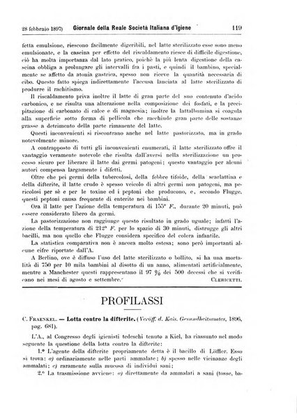 Giornale della Società italiana d'igiene