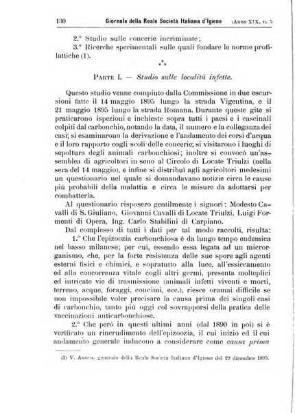 Giornale della Società italiana d'igiene