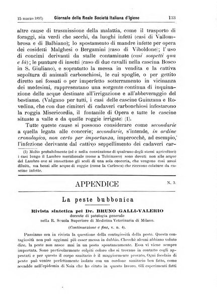 Giornale della Società italiana d'igiene