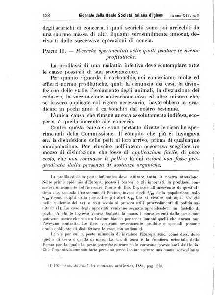 Giornale della Società italiana d'igiene