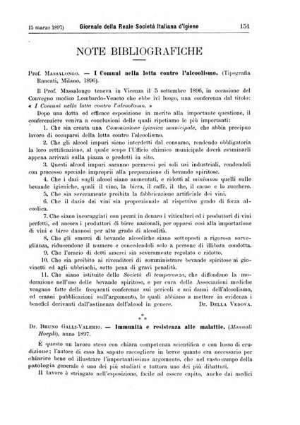 Giornale della Società italiana d'igiene