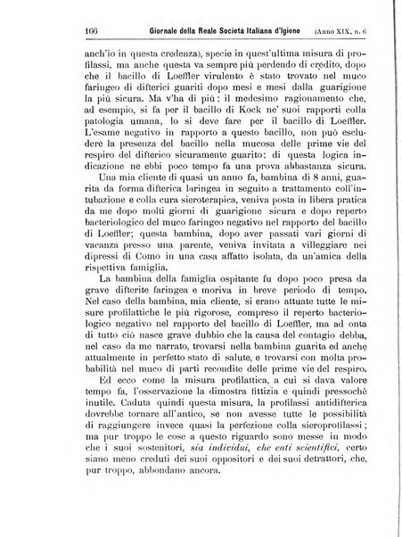 Giornale della Società italiana d'igiene