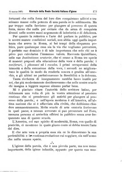 Giornale della Società italiana d'igiene