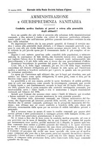 Giornale della Società italiana d'igiene