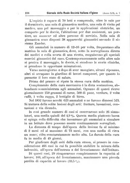 Giornale della Società italiana d'igiene