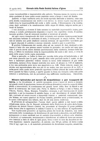 Giornale della Società italiana d'igiene