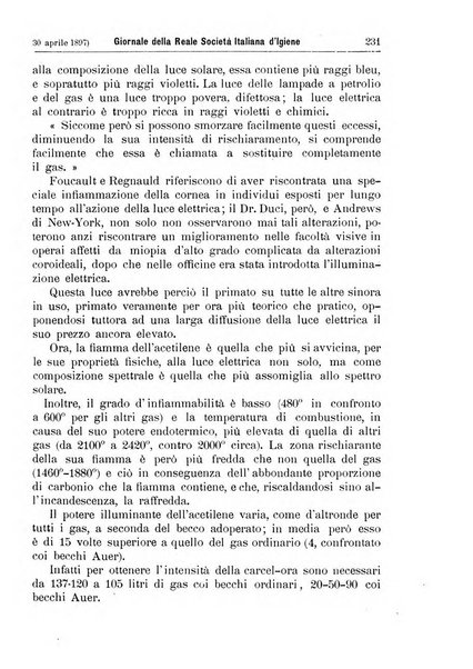 Giornale della Società italiana d'igiene