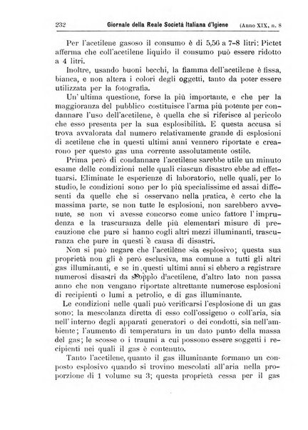 Giornale della Società italiana d'igiene