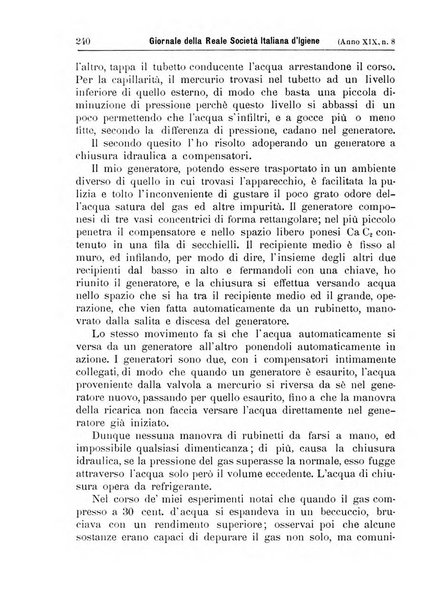 Giornale della Società italiana d'igiene