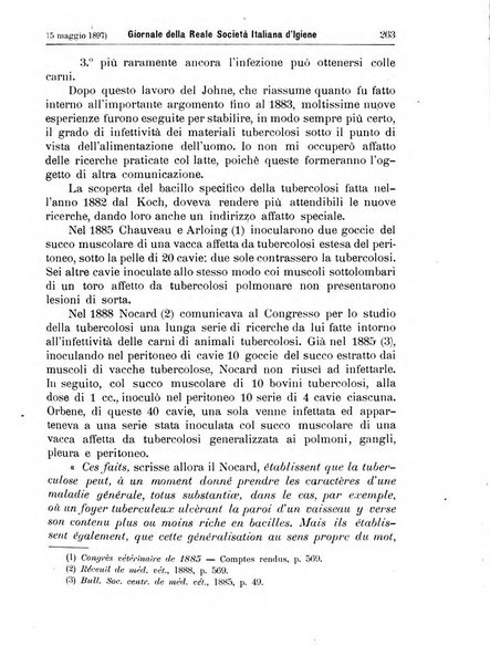 Giornale della Società italiana d'igiene