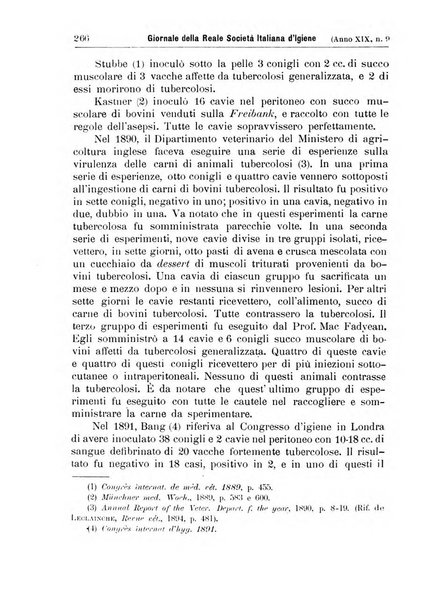 Giornale della Società italiana d'igiene