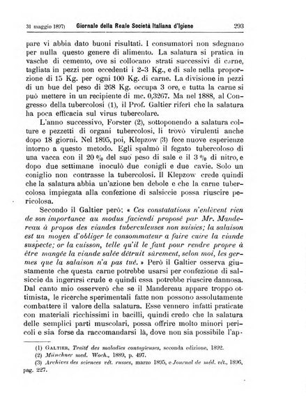 Giornale della Società italiana d'igiene