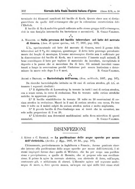 Giornale della Società italiana d'igiene