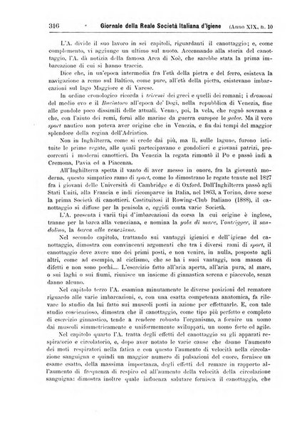 Giornale della Società italiana d'igiene