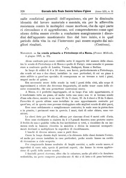 Giornale della Società italiana d'igiene