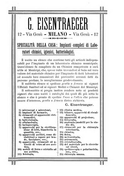 Giornale della Società italiana d'igiene