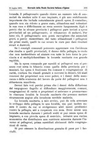 Giornale della Società italiana d'igiene