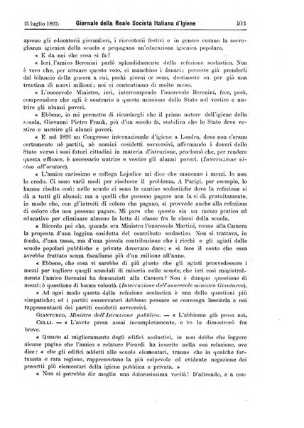 Giornale della Società italiana d'igiene