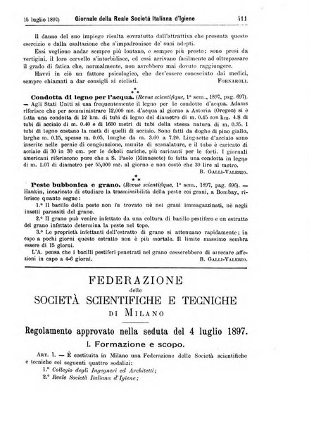 Giornale della Società italiana d'igiene