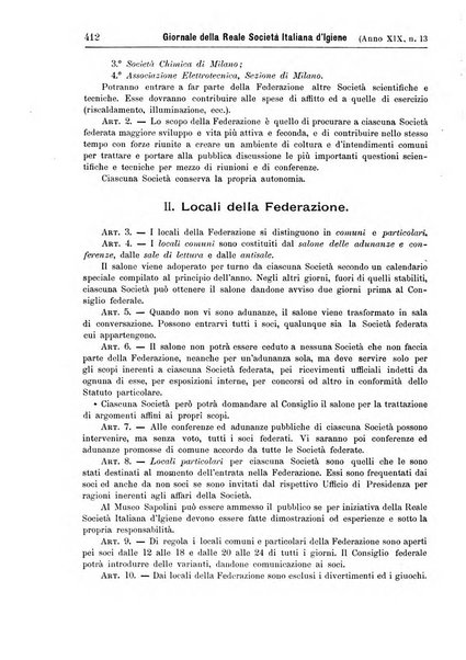 Giornale della Società italiana d'igiene