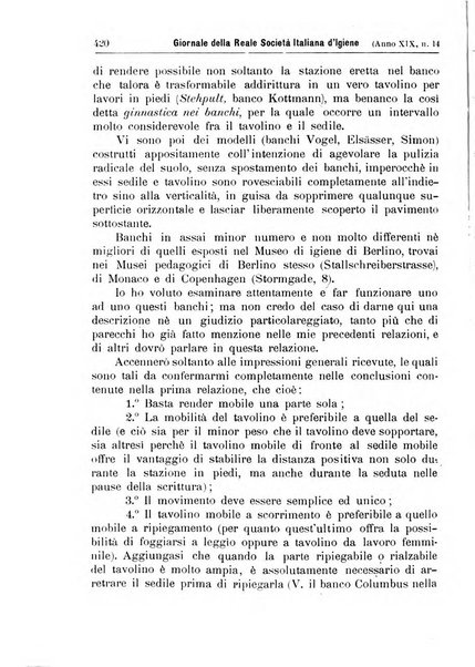 Giornale della Società italiana d'igiene