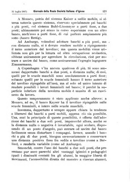 Giornale della Società italiana d'igiene