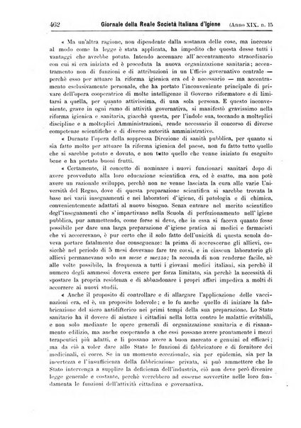 Giornale della Società italiana d'igiene