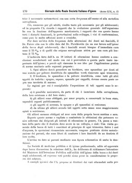 Giornale della Società italiana d'igiene