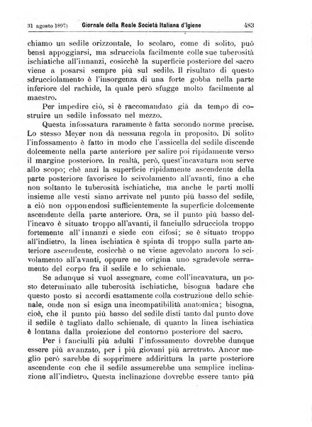 Giornale della Società italiana d'igiene