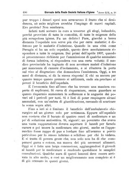 Giornale della Società italiana d'igiene