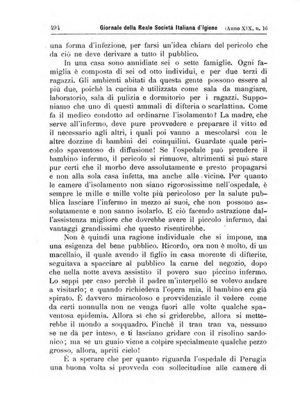 Giornale della Società italiana d'igiene