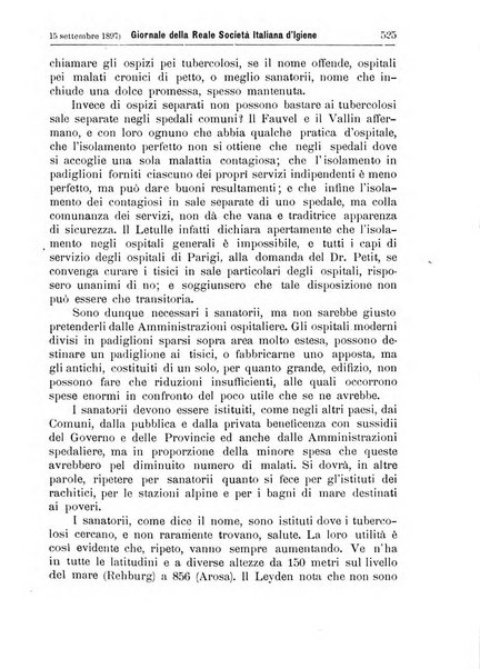 Giornale della Società italiana d'igiene