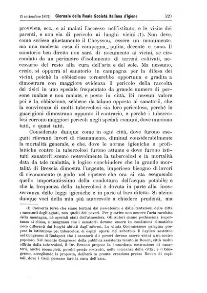 Giornale della Società italiana d'igiene