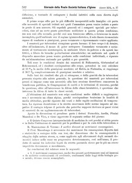 Giornale della Società italiana d'igiene