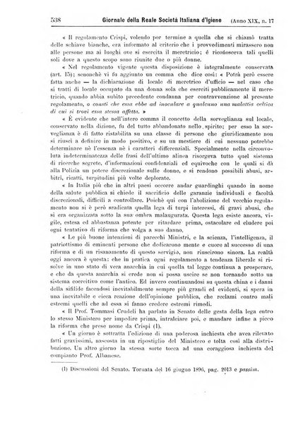 Giornale della Società italiana d'igiene